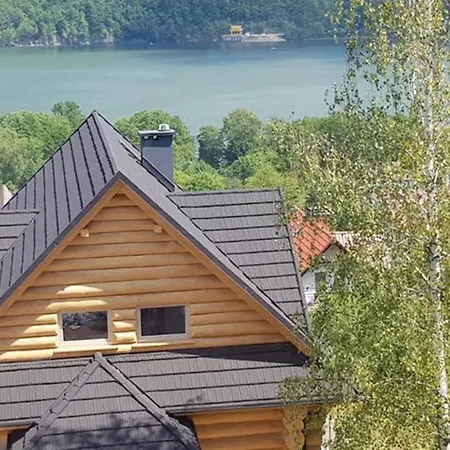 Wooden House With Mountain View