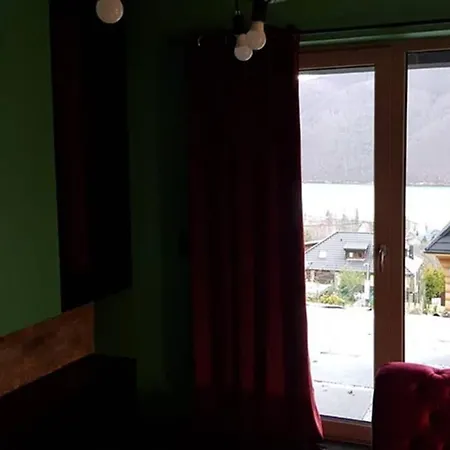 Wooden House With Mountain View